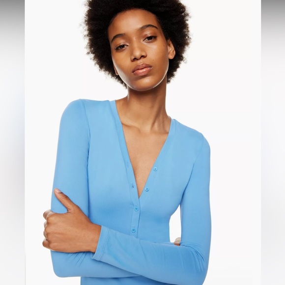 NWT Babaton contour Henley long sleeve bodysuit - Picture 4 of 11